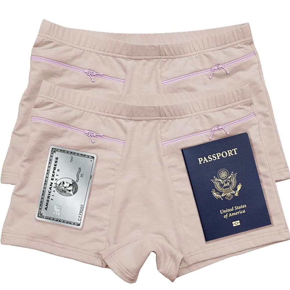 TRAVEL WOMEN’S BRIEFS 2 PACK- SMALL
